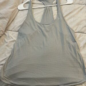 lululemon athletica Gray Tank Top